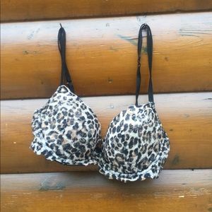 🐆 Victoria's Secret Leopard Lace Demi Bra 36B